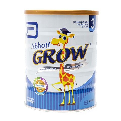  Sữa Abbott Grow 3 cho bé từ 1-2 tuổi 900g 