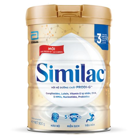  Sữa Similac IQ số 3 HMO cho bé 1-2 tuổi 900g New 