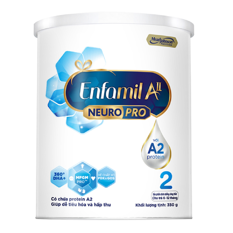  Sữa Enfamil A2 NeuroPro số 2 350g 6 - 12M 