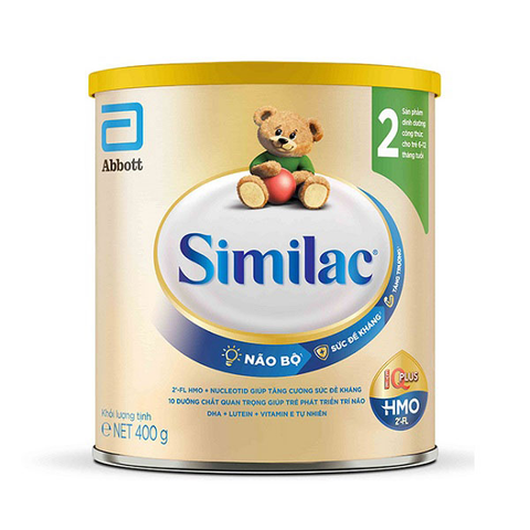  Sữa bột Similac IQ HMO số 2 - 400g (6-12 tháng) New 