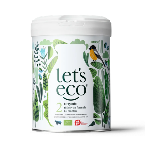  Sữa Let's Eco Organic số 2 cho trẻ từ 6 -12 tháng 