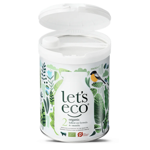  Sữa Let's Eco Organic số 2 cho trẻ từ 6 -12 tháng 