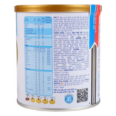  S-Sữa Similac số 1 HMO cho bé 0-6 tháng 400g 