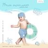 Set quần mũ bơi Hrnee xanh sky 22Hr04 size 18-24m