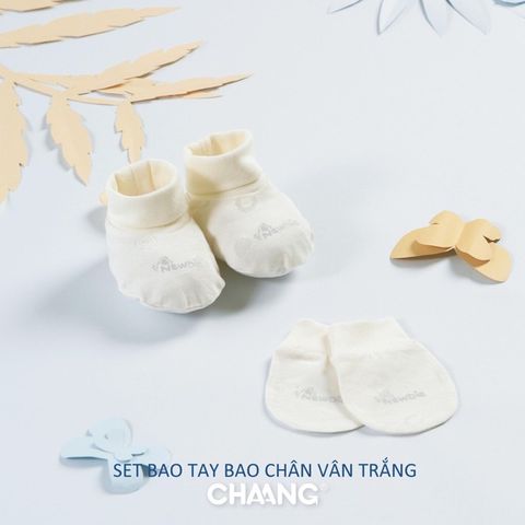  Bao tay bao chân vân trắng Chaang 