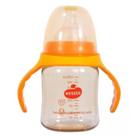  Bình sữa Wesser Pesu 180ml cổ rộng 