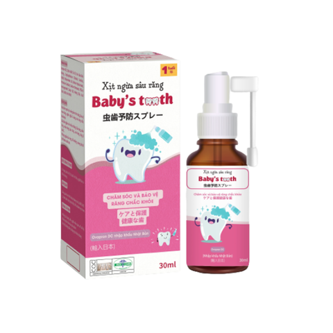  Xịt ngừa sâu răng Baby's Tooth 30ml 