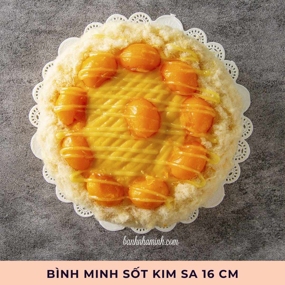Bánh Bông Lan Tươi Sốt Kim Sa