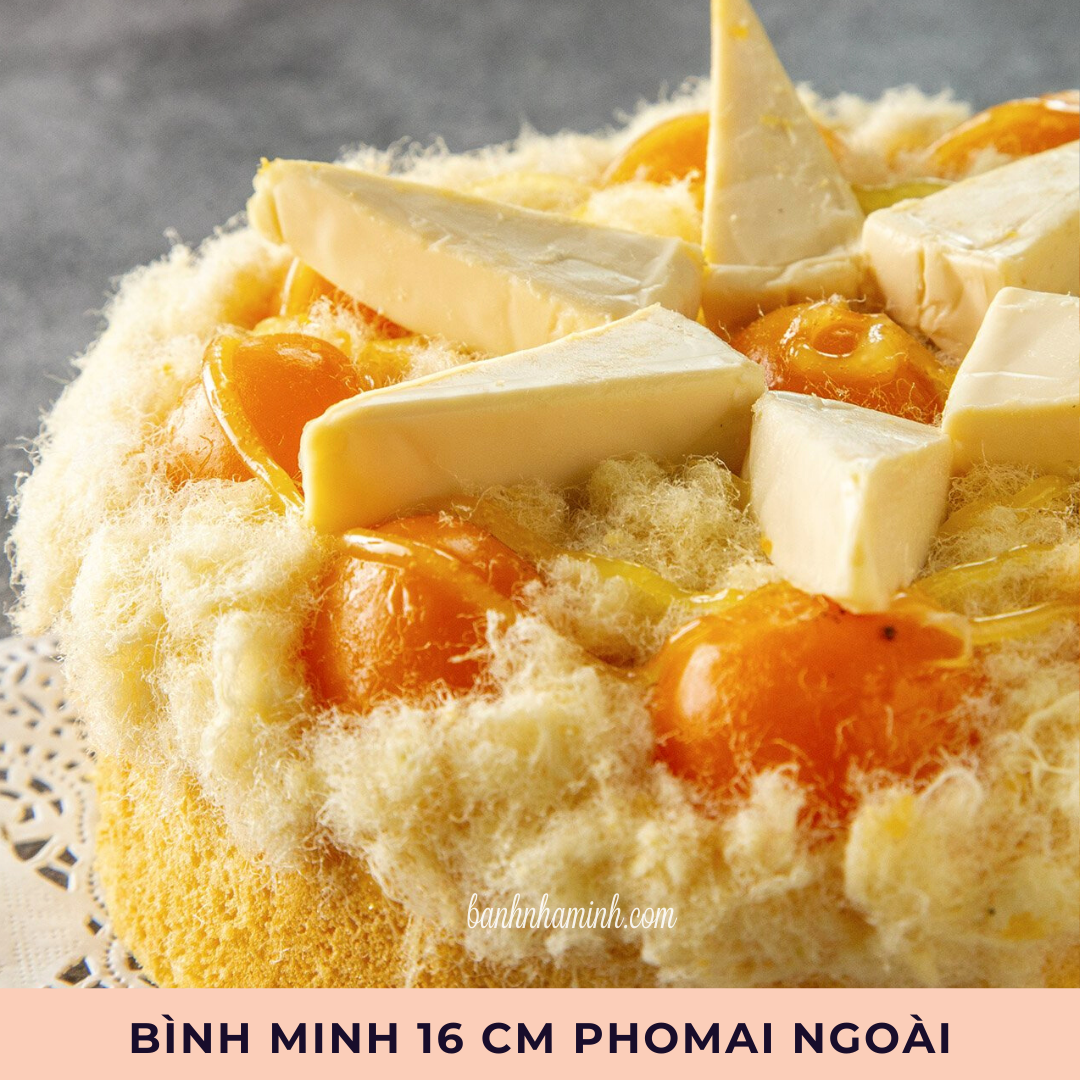 Bánh Bông Lan Tươi Phomai Ngoài