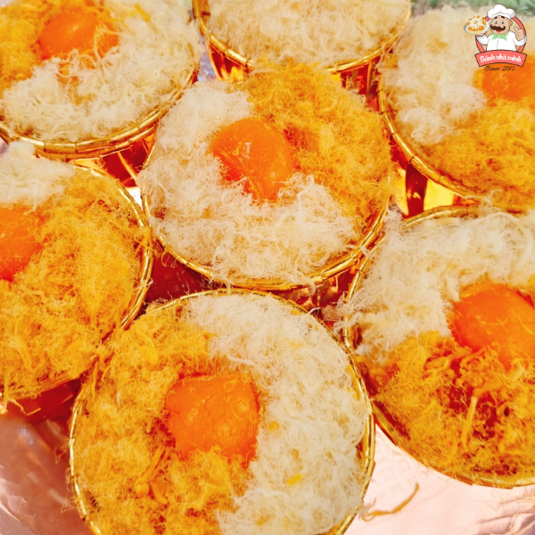Cupcake trứng muối mini