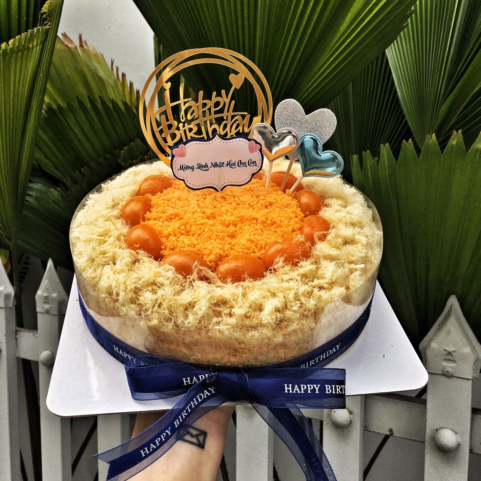 Bánh sinh nhật trang trí đơn giản (Mã SN3)