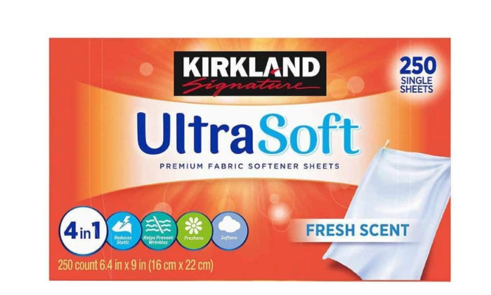 Giấy thơm Kirkland Signature Ultra Soft 250 tờ