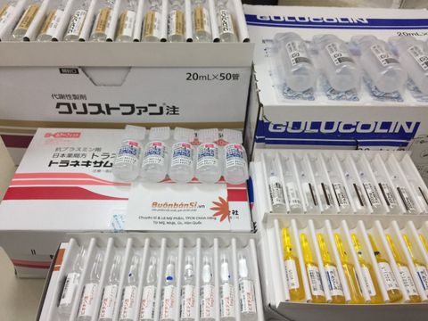 Bộ truyền trắng da Platinum Whitening Skin Injection Nhật Bản