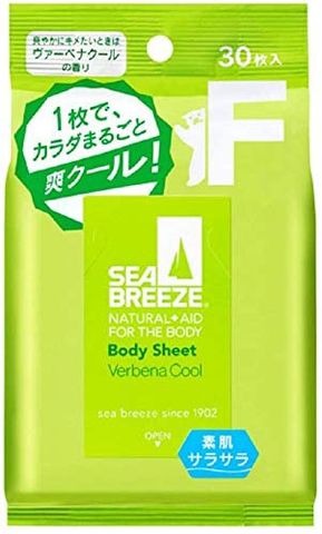Khăn giấy tắm khô SEA BREEZE (Bịch 30 miếng)
