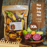  Hoa Quả Sấy Khô, 500 gram, túi Zip giấy 