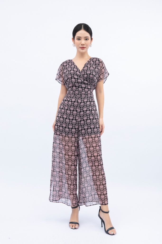 JUMPSUIT HOA DÁNG DÀI J07632