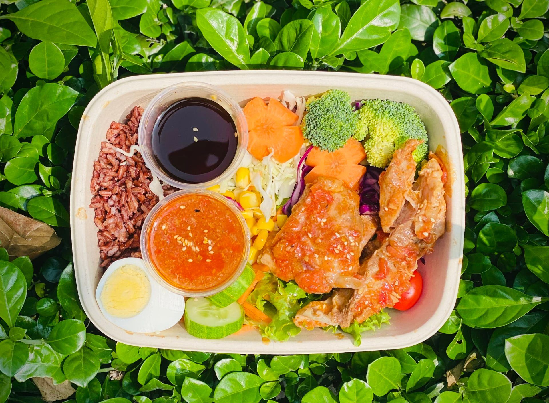 HEALTHY - Cơm Dẻ Sườn Hầm Cà