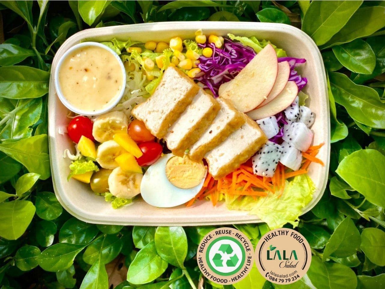 Salad Rau Củ Trái Cây Chay