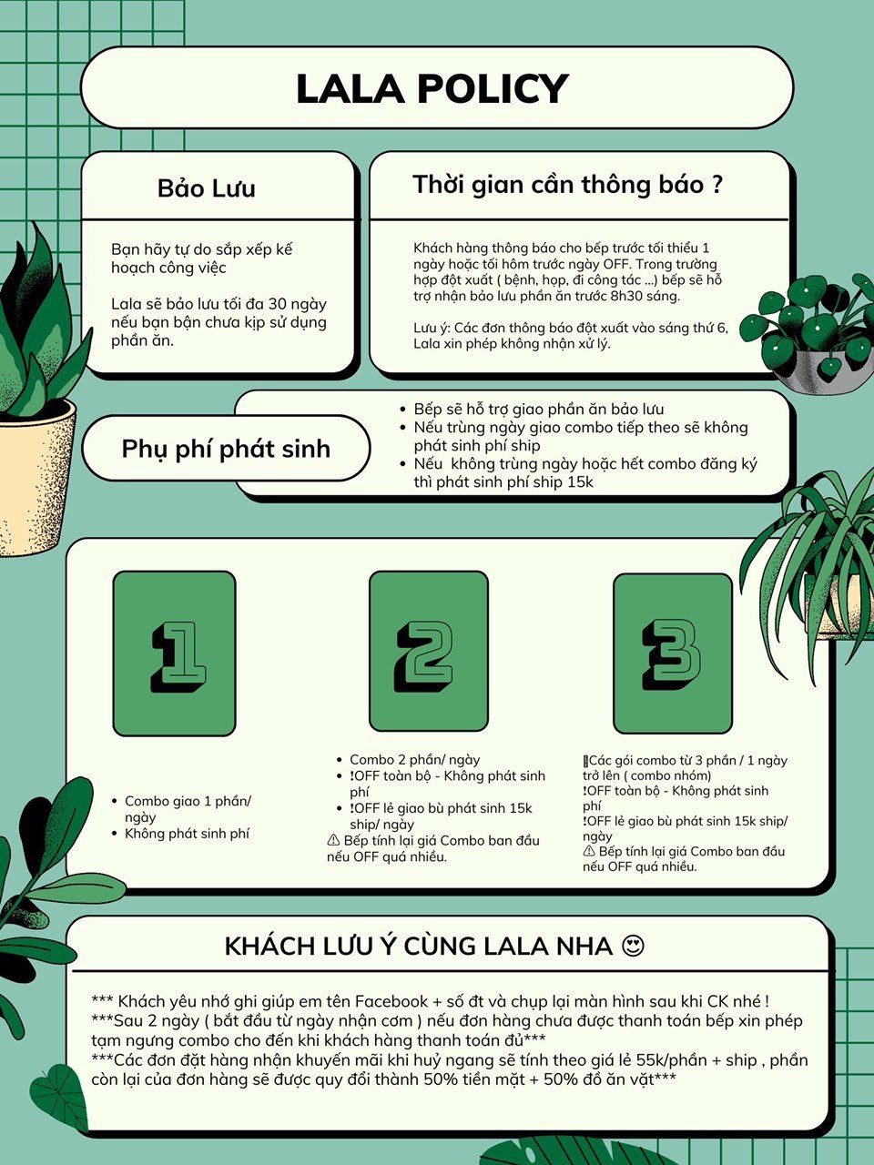 Gói Standard Healthy - Combo 1 Phần/ 1 Ngày / 5 Ngày ( Bao gồm ship )