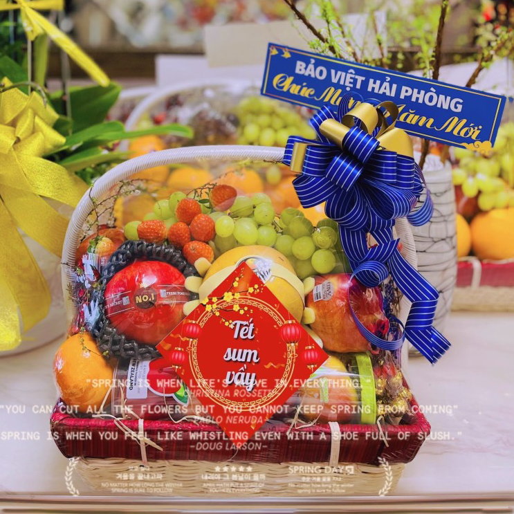 Giỏ Trái Cây Sang Trọng