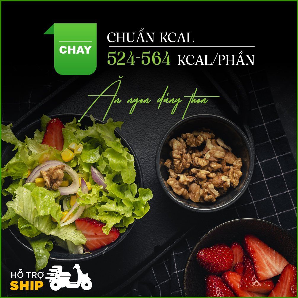 Gói Standar Healthy - Combo 1 Phần Chay/ 1 Ngày/ 5 Ngày ( Bao Gồm Ship )