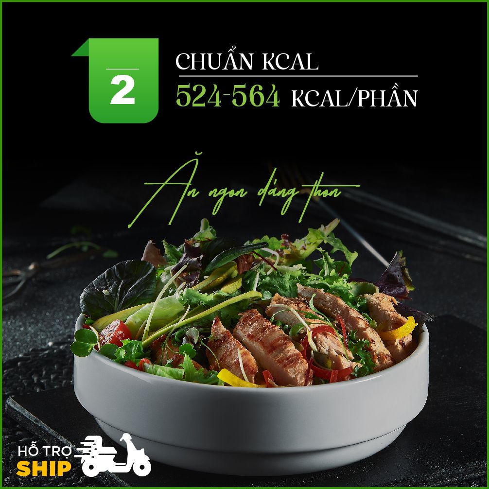 Gói Standard Healthy - Combo 2 Phần/ 1 Ngày/ 5 Ngày ( Bao gồm ship )