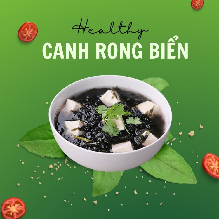 Canh Rong Biển Tàu Hũ Chay