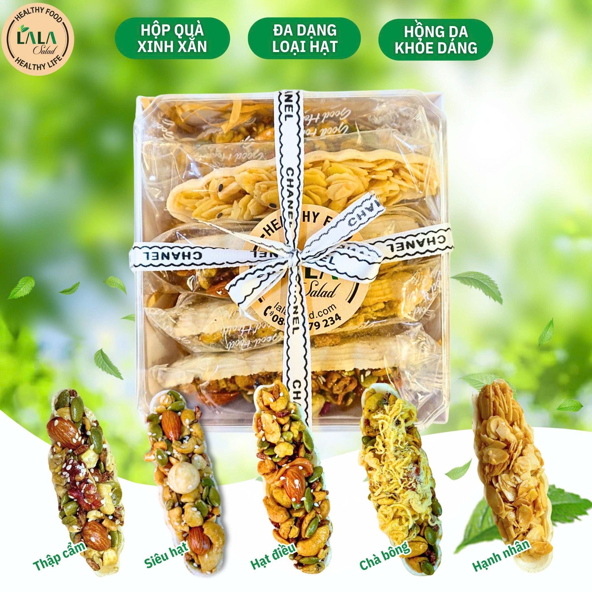 Mix Bánh Thuyền Siêu Hạt - Size M