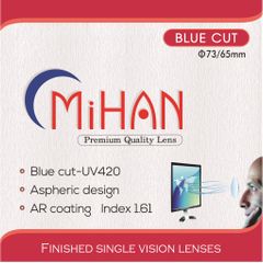 MiHAN 1.61 CHỐNG PHẢN QUANG, BLUE CUT