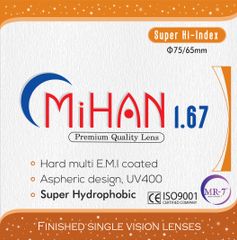 MiHAN 1.67 Mr-7 SHMC, UV400