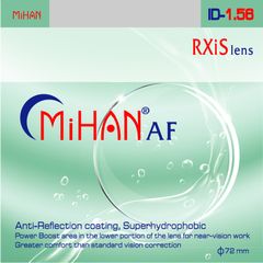 MiHAN AF 1.56 CHỐNG PHẢN QUANG, SIÊU TRƠN, UV400