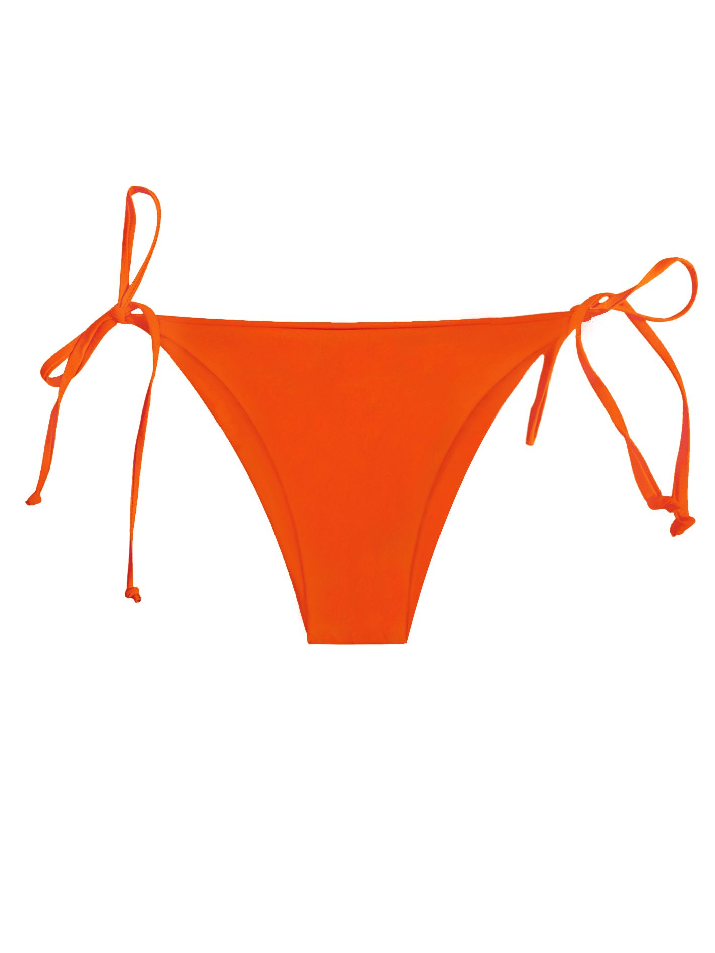Quần bikini cột dây màu cam gạch - Tangerine Basic Bottom
