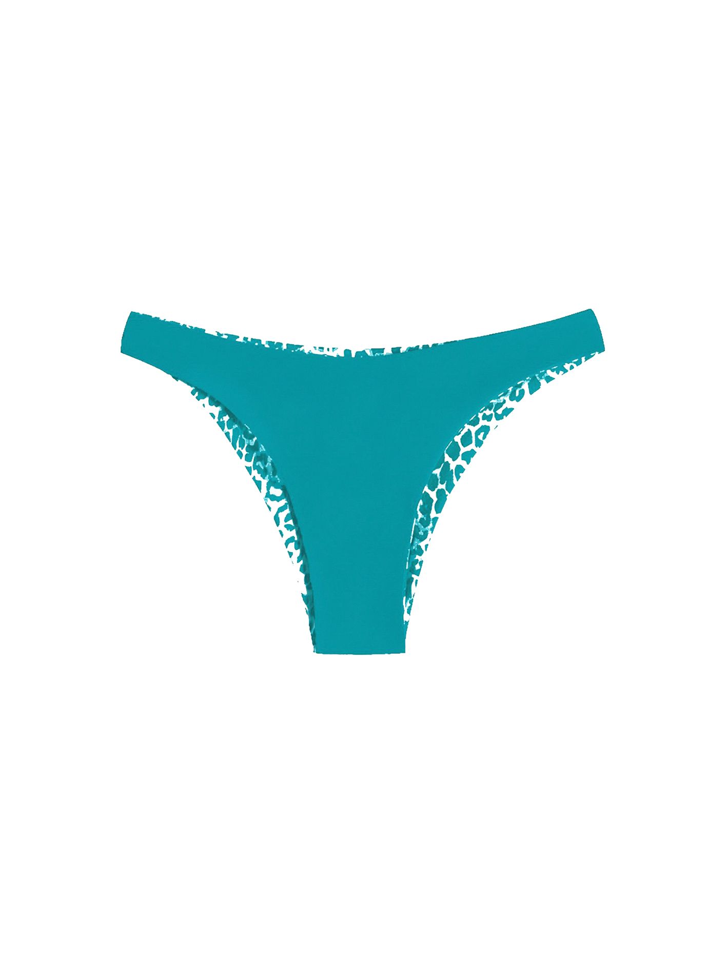 Quần bơi 2IN1 (Mặc được cả 2 mặt) - Turquoise Cheetah Daria Bottom 2IN1