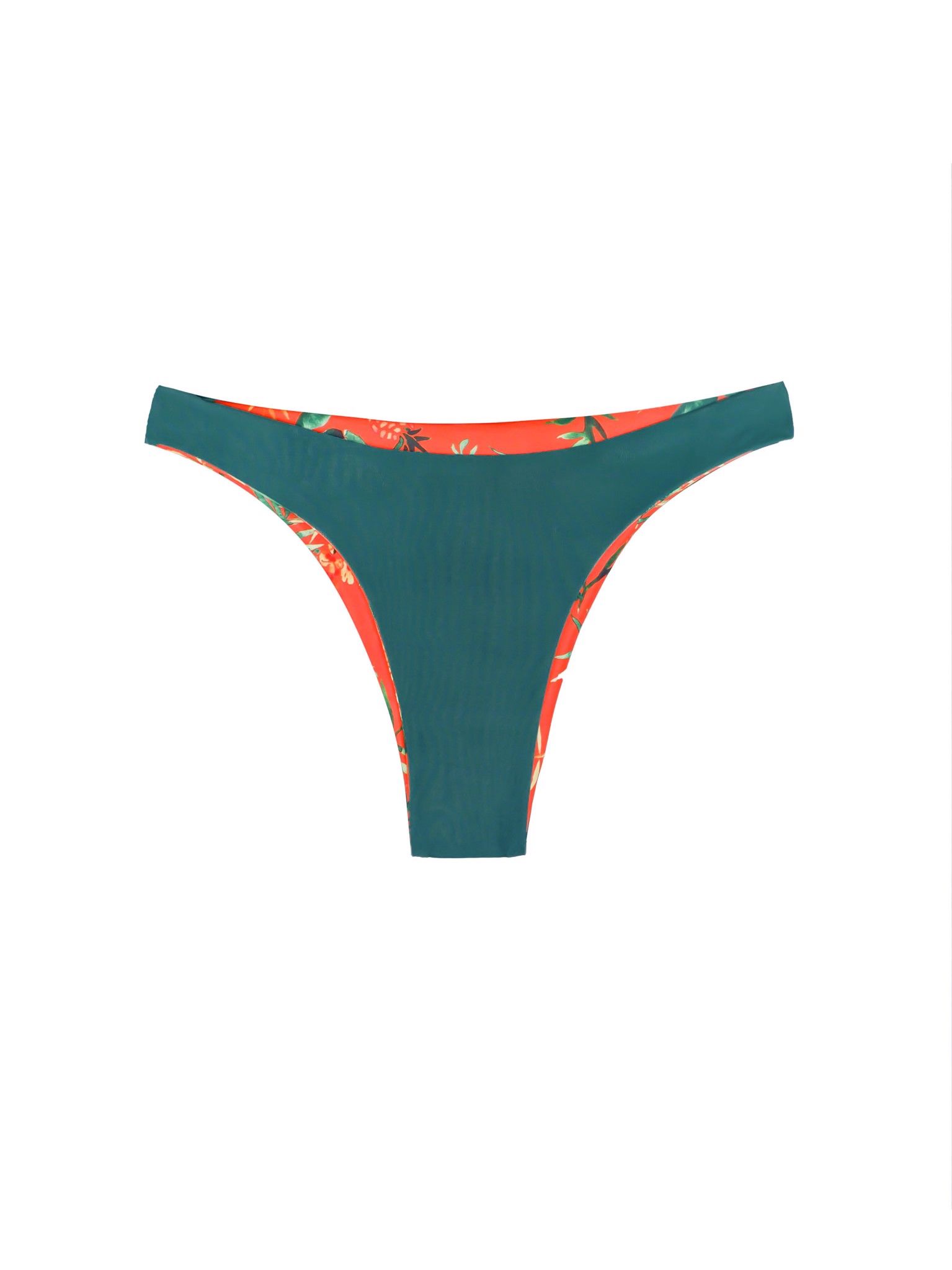 Quần bơi 2IN1 (Mặc được cả 2 mặt) họa tiết lá cam nhiệt đới - TROP39 Daria Bottom 2IN1