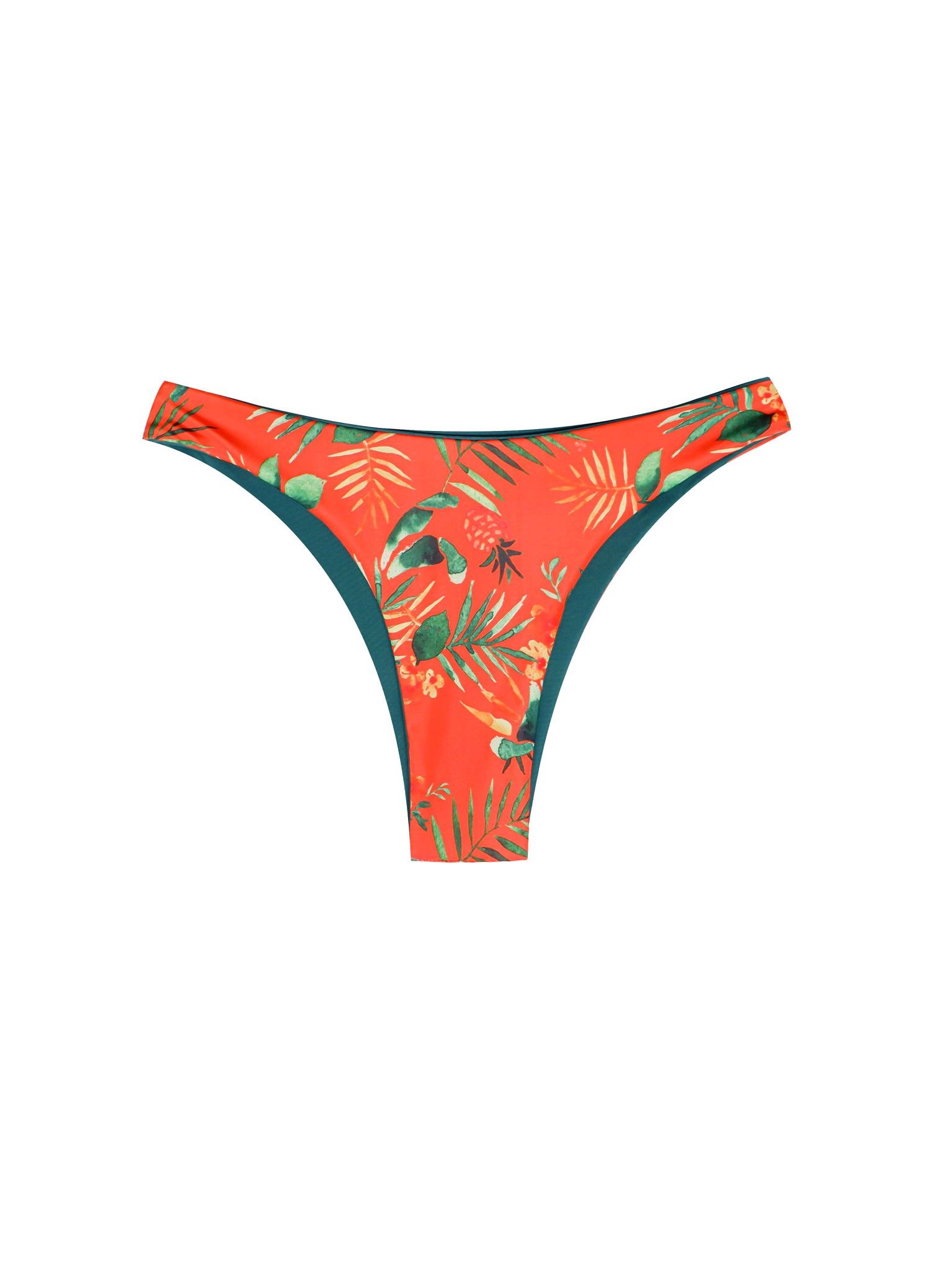 Quần bơi 2IN1 (Mặc được cả 2 mặt) họa tiết lá cam nhiệt đới - TROP39 Daria Bottom 2IN1