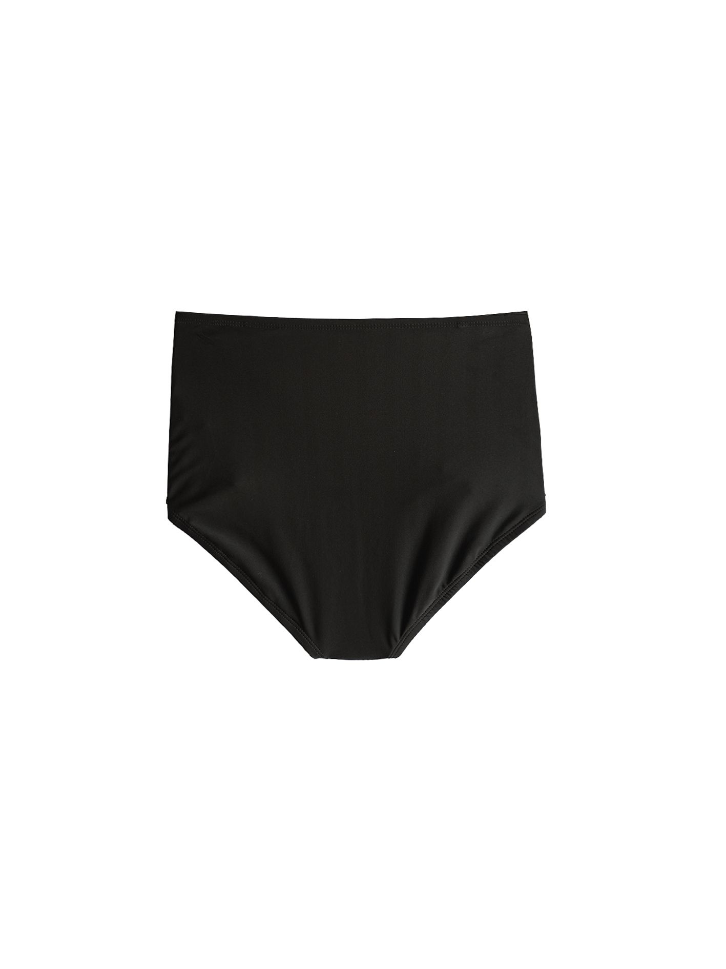 Quần bơi Bold Bikini lưng cao màu đen
