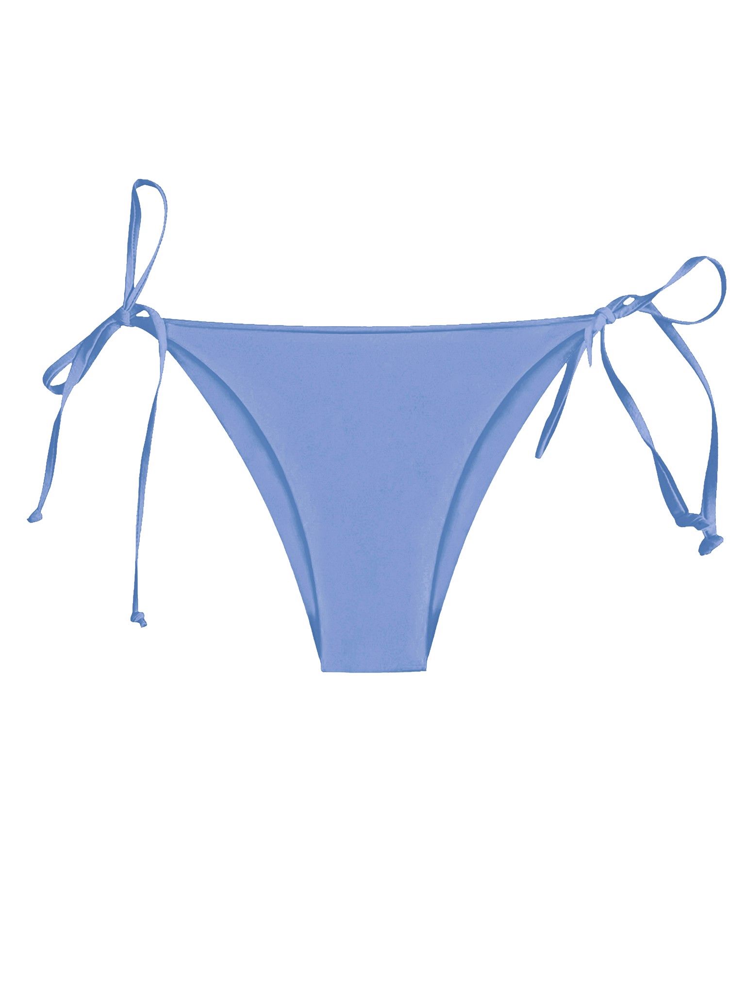 Quần bơi Bold Bikini dáng tam giác cột dây màu xanh yên bình - Serenity Blue Basic Bottom