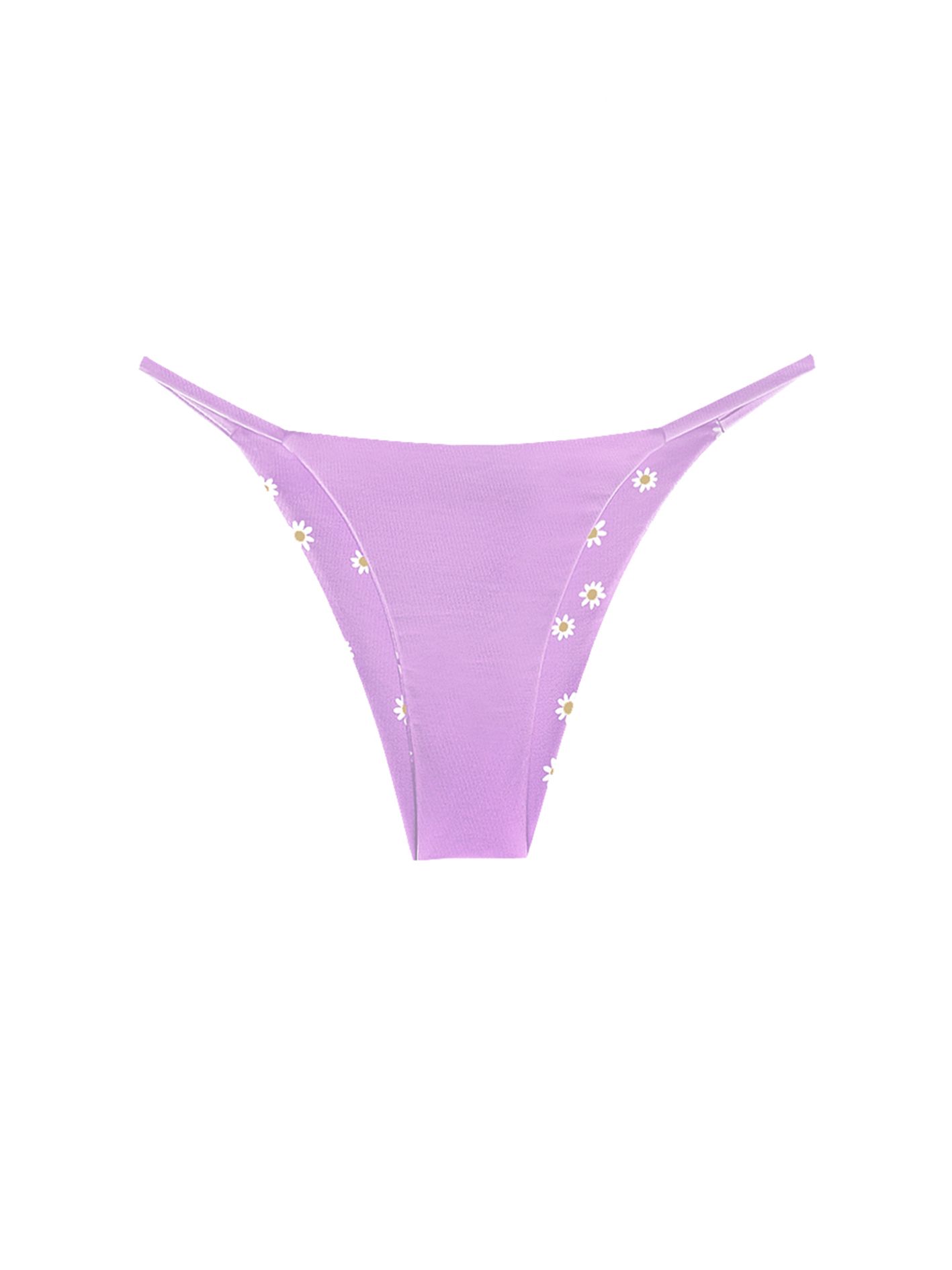 Quần bơi 2IN1 (Mặc được cả 2 mặt) họa tiết hoa cúc - Violet Daisy Caicos Bottom 2IN1