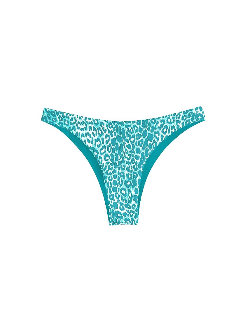 Quần bơi 2IN1 (Mặc được cả 2 mặt) - Turquoise Cheetah Daria Bottom 2IN1