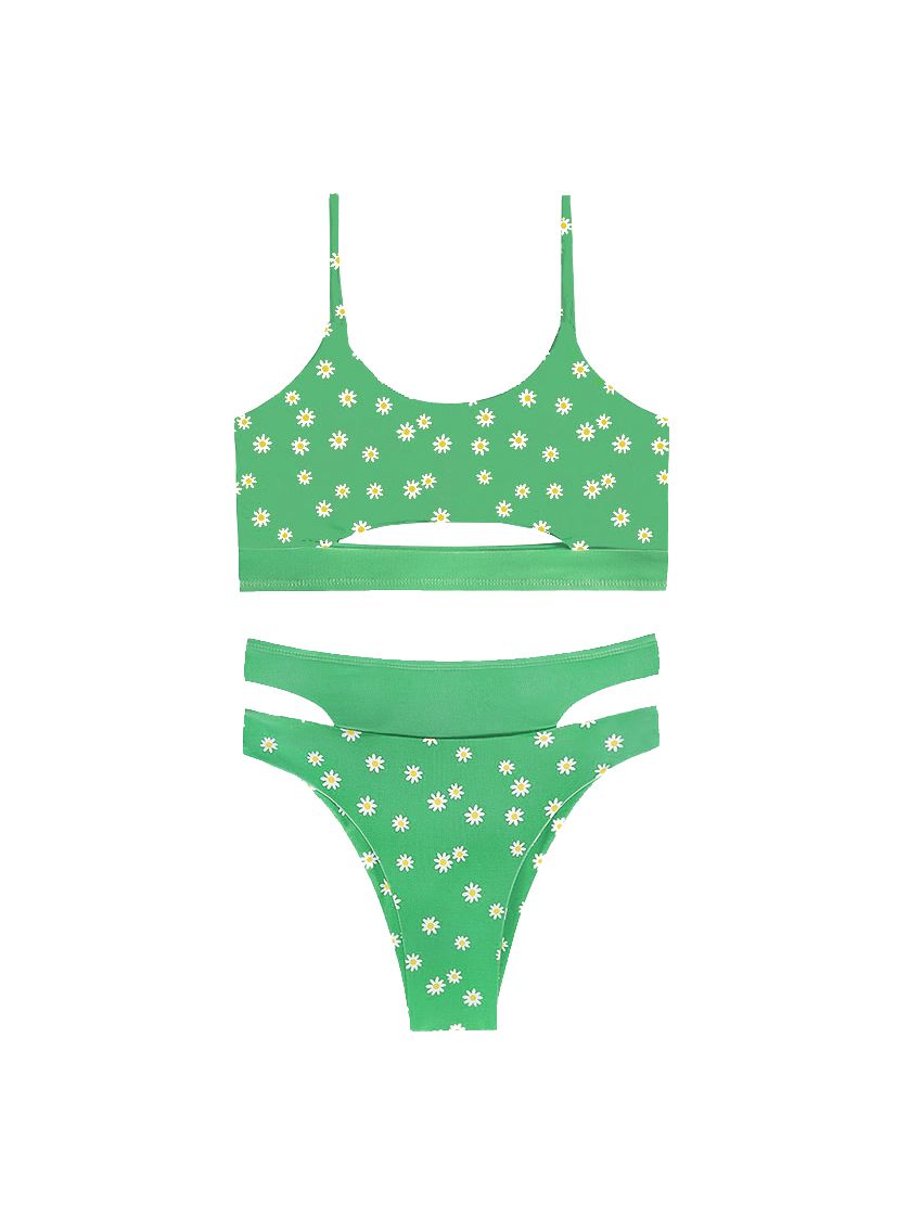 Meadow Daisy Inside Out Bikini Set