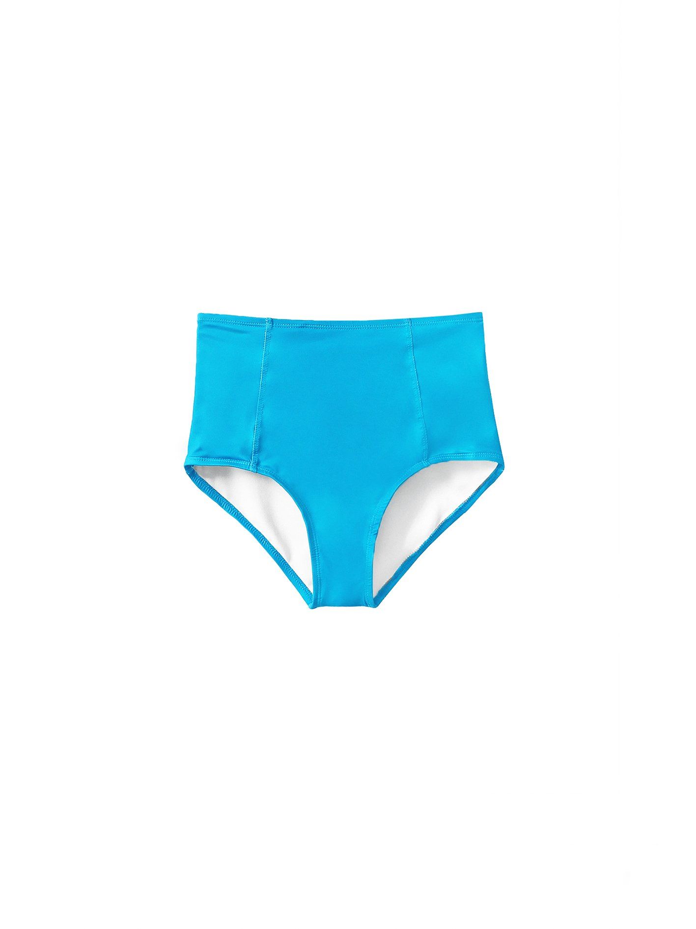 Quần lưng cao Bold Bikini màu xanh - Turquoise Highwaist Bottom