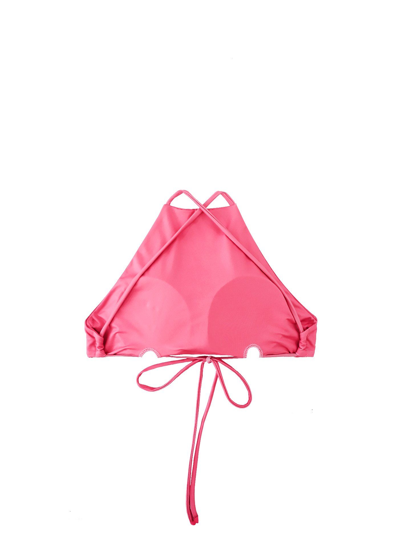 Áo yếm bơi Bold Bikini cột dây màu hồng - Pink Coral Top