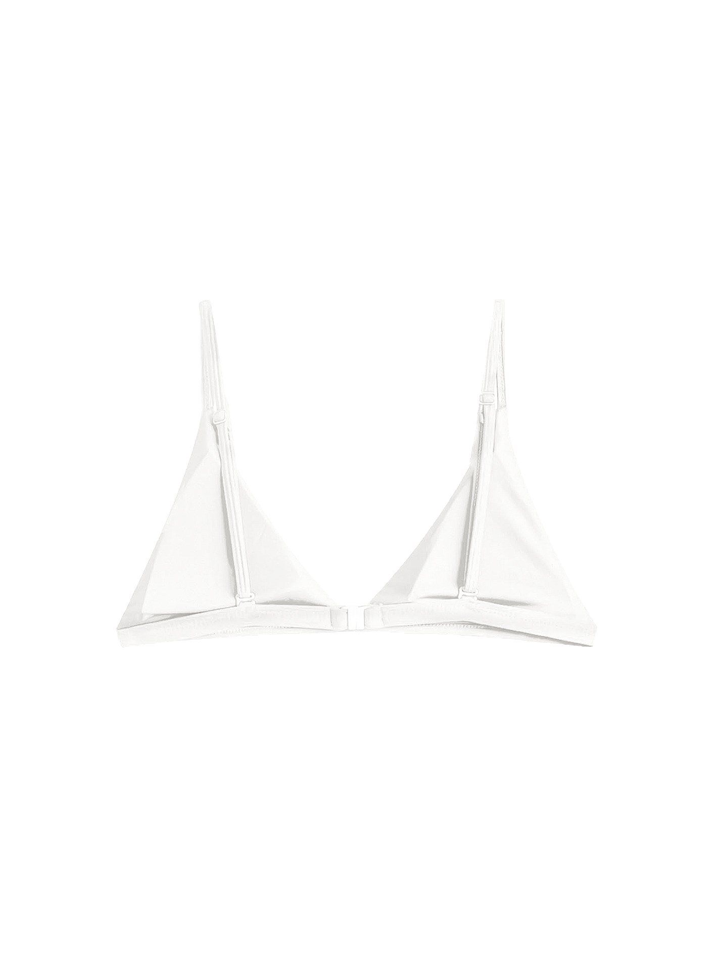 Áo bơi màu trắng có khóa gài sau lưng - White Ocean Top