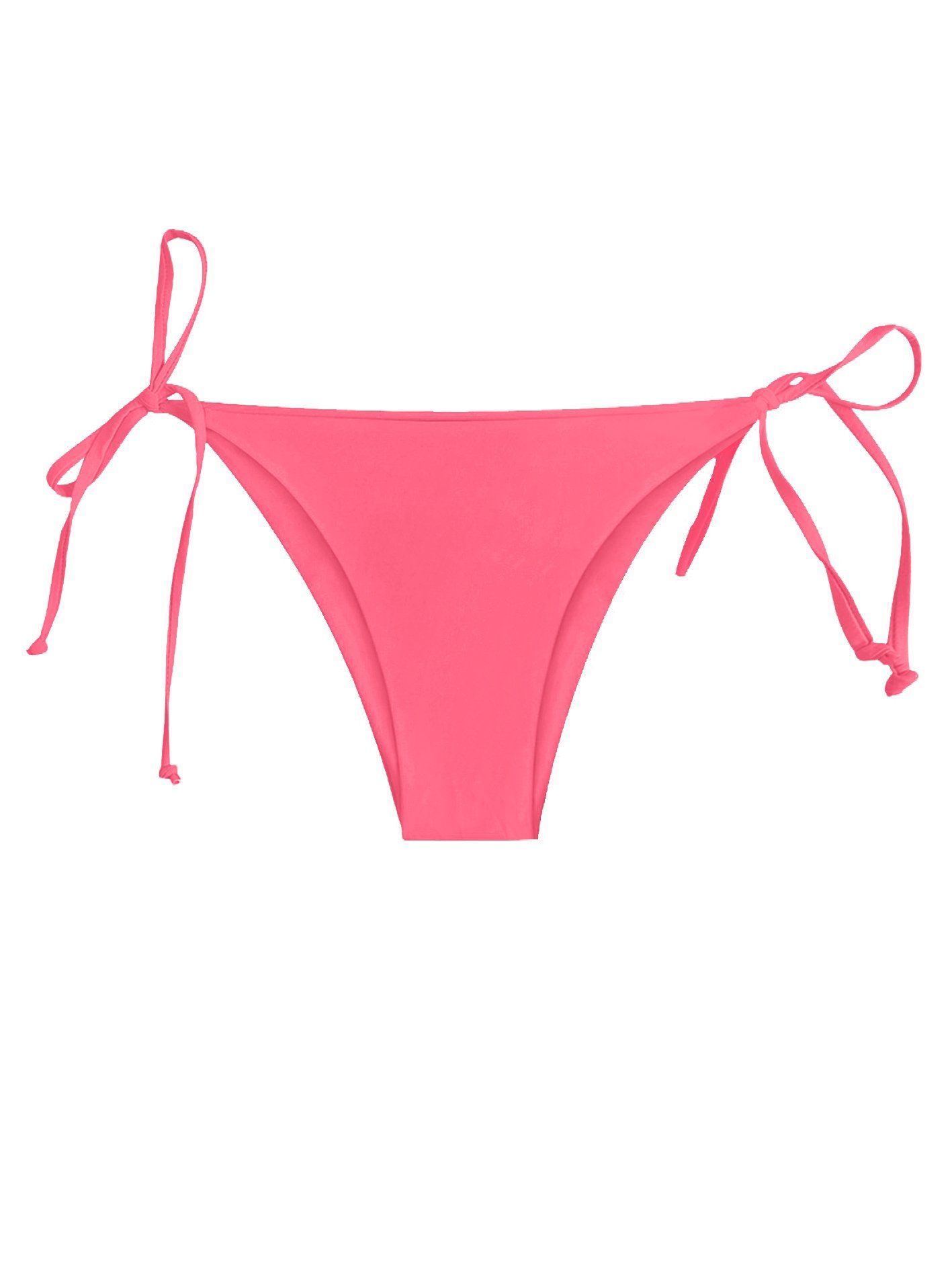 Quần bikini cột dây màu hồng - Pink Basic Bottom