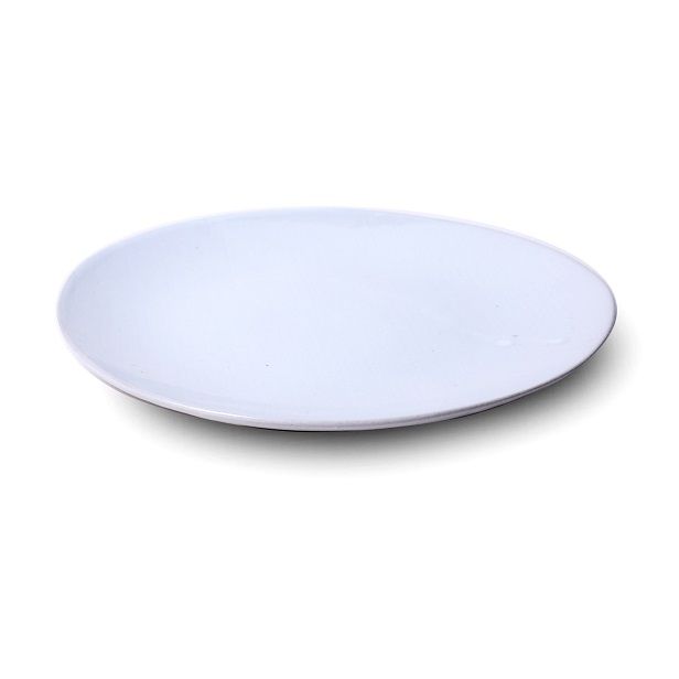 Đĩa gốm Cambodia - Tnort Salad, an toàn cho lò vi sóng và máy rửa, kích thước: 23cm