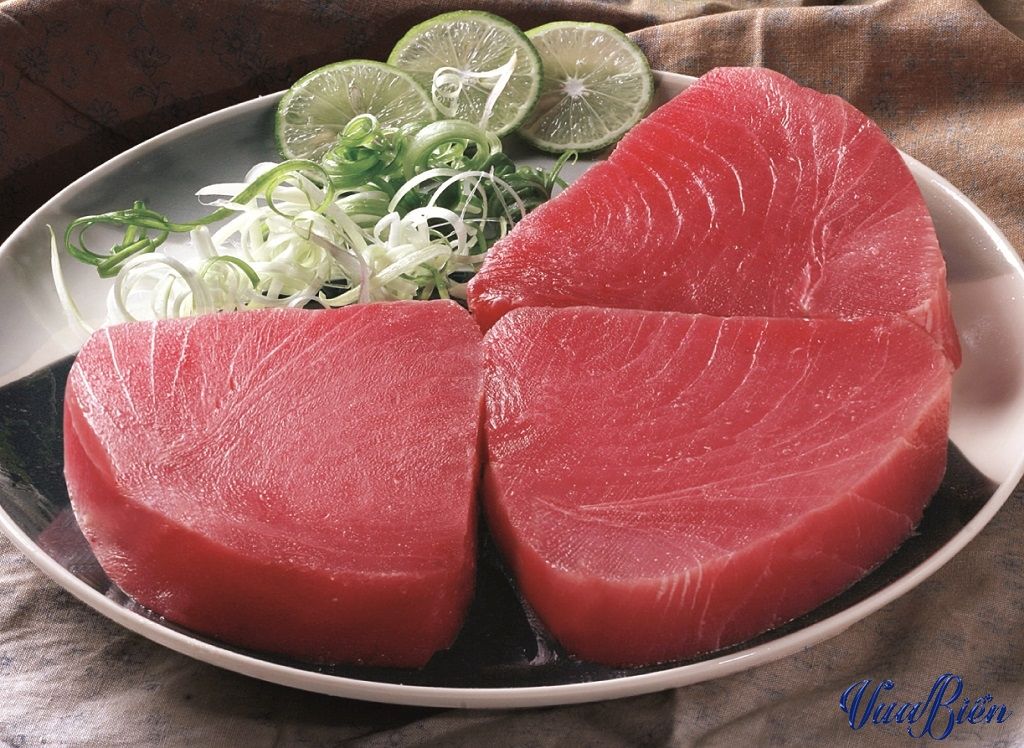 Cá Ngừ Cắt Lát Size Lớn (03 miếng / 1 túi), (Khối lượng: 0.5kg/ 1 túi)