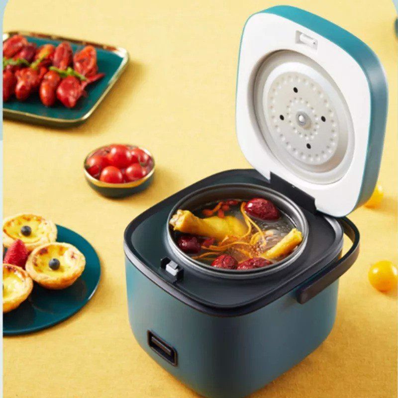 Nồi cơm điện mini Mishio MK265 (4 màu lựa chọn : xanh, nâu, trắng, hồng)