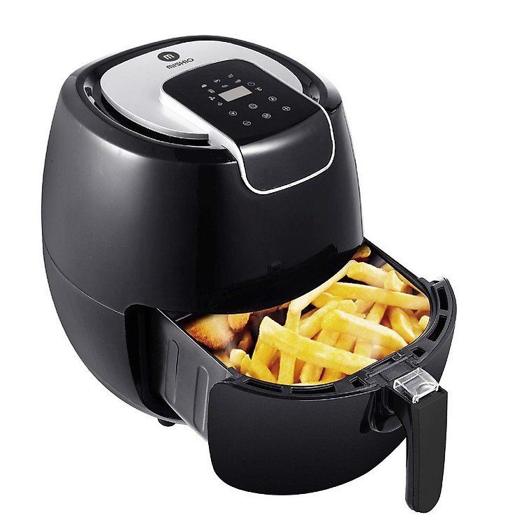 Nồi chiên điện tử 5.5L Mishio MK165 (màu đen)
