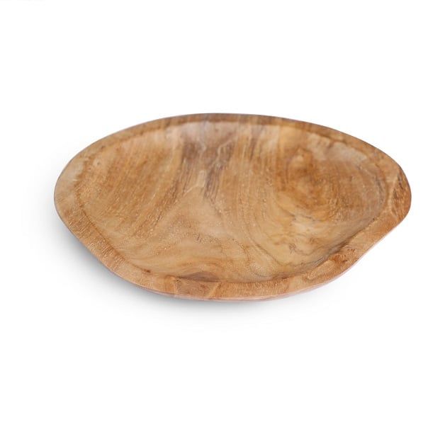 Đĩa Indonesia, gỗ Teak cao cấp, kích thước: 19cm-24cm-31cm. Bảo quản nơi khô ráo.