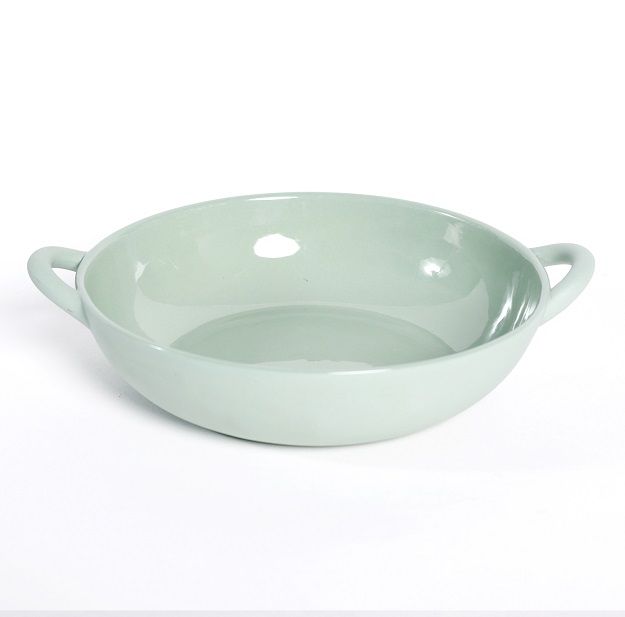 Chảo Việt Nam-Mekong Big Pan, gốm cao cấp,dùng cho lò vi sóng và máy rửa,kích thước D19H4.5cm, có 2 màu.